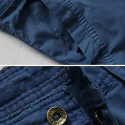 Men's Cargo Shorts Shorts Summer Shorts Multi Pocket Flap Pocket Plain Comfort Wearable Knee Length Outdoor Sport Daily Fashion Casual Black Red