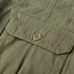 Men's Cargo Shorts Shorts Summer Shorts Buttons Multi Pocket Plain Comfort Wearable Knee Length Outdoor Sport Daily Fashion Casual Black Khaki