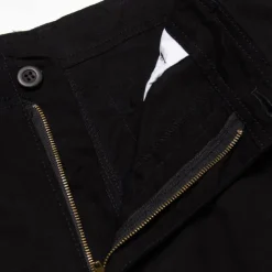 Men's Cargo Shorts Shorts Hiking Shorts Multi Pocket Plain Wearable Knee Length Outdoor Casual Daily Sports Fashion Black Yellow