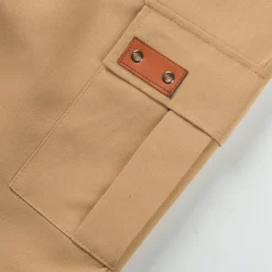 Men's Cargo Shorts Shorts Summer Shorts Drawstring Elastic Waist Multi Pocket Plain Comfort Wearable Knee Length Outdoor Sport Daily Fashion Casual Black Yellow