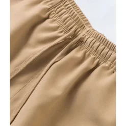 Men's Cargo Shorts Shorts Summer Shorts Drawstring Elastic Waist Multi Pocket Plain Comfort Wearable Knee Length Outdoor Sport Daily Fashion Casual Black White