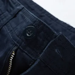 Men's Cargo Shorts Shorts Summer Shorts Work Shorts Golf Shorts Multi Pocket Button-Down Flap Pocket Plain Comfort Wearable Knee Length Outdoor Sport Daily Fashion Casual Black Blue