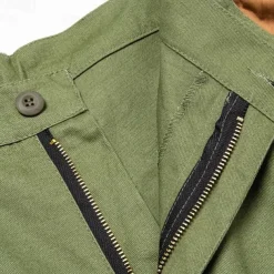 Men's Cargo Shorts Shorts Buttons Multi Pocket Plain Wearable Short Outdoor Daily Camping & Hiking Fashion Classic Army Green Green