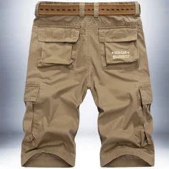 Men's Cargo Shorts Work Pants Hiking Shorts Summer Outdoor Breathable Lightweight Soft Comfortable Bottoms Green Black Fishing Climbing Running 30 31 32 33 34