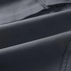 Men's Cargo Shorts Work Shorts Elastic Waist Multi Pocket Double Vision Letters Knee Length Sports Outdoor Casual Camping & Hiking Classic Shorts Black Army Green Micro-elastic