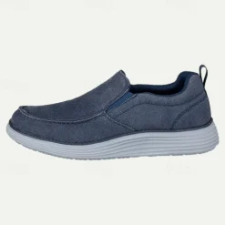 Men's Casual Slip-On Canvas Loafers – Lightweight and Breathable Walking Shoes