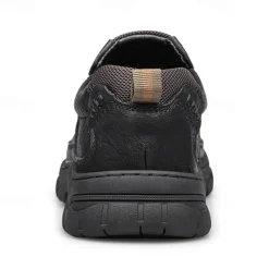 Men's Casual Slip-On Loafers – Lightweight Breathable Walking Shoes with Non-Slip Sole, Comfortable Leather Design