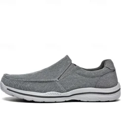 Men's Casual Slip-On Sneakers – Comfortable Canvas Shoes with Lightweight Sole for Outdoor Activities, Daily Wear & Vacation