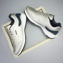 Men's Casual Tan Athletic Sneakers with Cushioned Sole and Lace-Up Design – Comfortable Everyday Walking Shoes