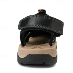 Men's Closed-Toe Outdoor Sandals – Durable Suede and Mesh Design with Adjustable Straps, Anti-Slip Sole, Perfect for Hiking and Summer Adventures