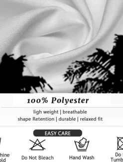 Men's Coconut Palm 2pcs Shirts Sets Shirt Short Sleeve Short Pants Cuban Collar Vacation Hawaiian Party Casual Daily 3D Print Summer Robin's Egg Blue White Yellow