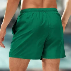 Men's Coconut Tree Colorful Swimming Trunks Board Shorts Swim Shorts Mid Waist Hawaiian Casual Holiday Beach Drawstring with Mesh lining Elastic Waist Designer Clothing Apparel