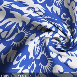 Men's Coconut Tree Flower / Floral Swim Trunks Swim Shorts Board Shorts Mid Waist Hawaiian Casual Holiday Beach Drawstring with Mesh lining Elastic Waist Designer Clothing Apparel