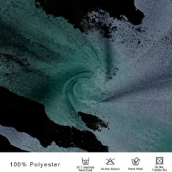 Men's Color Block Marble Western Shirt Cowboy Shirt Long Sleeve Western Casual Causal Spring Fall Turndown 2 Pockets Yellow Blue Green