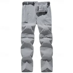 Men's Combat Pants Cargo Pants Convertible Zip Off Pants Military Outdoor Regular Fit Waterproof Breathable Quick Dry Pants / Trousers Black Army Green Hunting Climbing Camping / Hiking / Caving M L