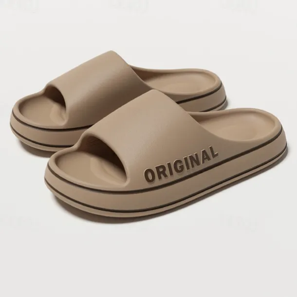Men's Comfortable Slip-On Slides – Casual, Lightweight Footwear for Home, Beach, and Everyday Wear
