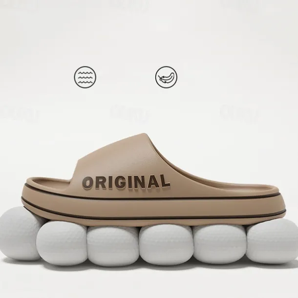 Men's Comfortable Slip-On Slides – Casual, Lightweight Footwear for Home, Beach, and Everyday Wear