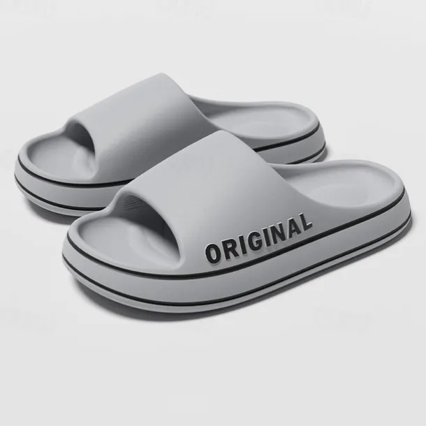 Men's Comfortable Slip-On Slides – Casual, Lightweight Footwear for Home, Beach, and Everyday Wear