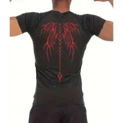 Men's Compression Shirt Athletic Shirt Gym Shirt Fitness Shirt Short Sleeve Tee Tshirt Casual Athleisure Breathable Quick Dry High Stretch Compression Gym Workout Running Walking Sportswear Activewear