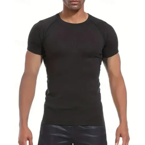 Men's Compression Shirt Athletic Shirt Gym Shirt Fitness Shirt Short Sleeve Tee Tshirt Casual Athleisure Breathable Quick Dry High Stretch Compression Gym Workout Running Walking Sportswear Activewear