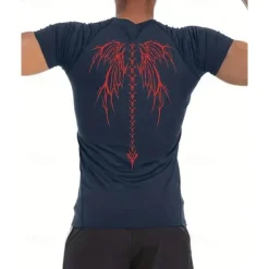 Men's Compression Shirt Athletic Shirt Gym Shirt Fitness Shirt Short Sleeve Tee Tshirt Casual Athleisure Breathable Quick Dry High Stretch Compression Gym Workout Running Walking Sportswear Activewear