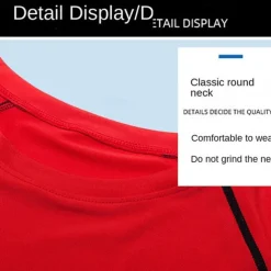 Men's Compression Shirt Athletic Shirt Gym Shirt Fitness Shirt Long Sleeve Tee Tshirt Casual Athleisure Fall Breathable Quick Dry Soft Gym Workout Running Walking Sportswear Activewear Black White Red