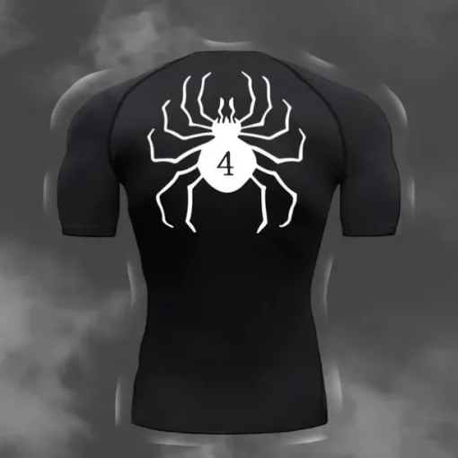 Men's Compression Shirt Athletic Shirt Gym Shirt Fitness Shirt Short Sleeve Tee Tshirt Casual Athleisure Breathable Quick Dry Soft Fitness Gym Workout Running Sportswear Activewear Black White Red