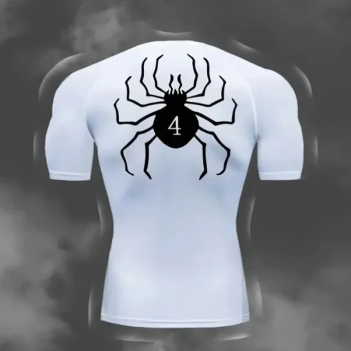 Men's Compression Shirt Athletic Shirt Gym Shirt Fitness Shirt Short Sleeve Tee Tshirt Casual Athleisure Breathable Quick Dry Soft Fitness Gym Workout Running Sportswear Activewear Black White Red