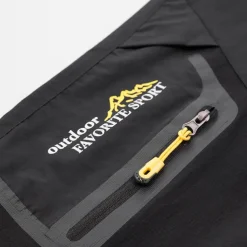 Men's Convertible Zip Off Pants Hiking Pants Trousers Summer Outdoor Waterproof Windproof Breathable Quick Dry Pants / Trousers Bottoms Elastic Waist Black Army Green Camping / Hiking Fishing Hiking