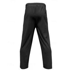 Men's Corduroy Pants Casual Pants Pocket Drawstring Elastic Waist Plain Comfort Sports Outdoor Daily Fashion Casual Black White Micro-elastic