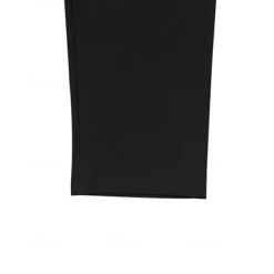 Men's Corduroy Pants Casual Pants Pocket Drawstring Elastic Waist Plain Comfort Sports Outdoor Daily Fashion Casual Black White Micro-elastic