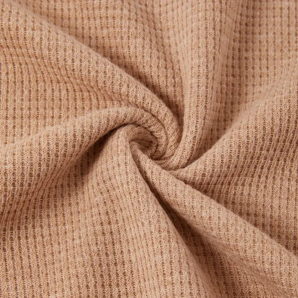 Men's Cotton Waffle Polo Shirts Golf Shirt Casual Holiday Lapel Ribbed Polo Collar Short Sleeve Fashion Basic Plain Buttons Soft Summer Spring Regular Fit White Yellow Green Gray Waffle Polo