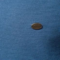 Men's Cotton Waffle Shirt Henley School Training Long Sleeve Button Clothing Apparel Elegant Warm Active Vintage