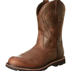 Men's Cowboy Boots Vintage Vintage Western Boots Cavender's/Tecovas Boots Classic Outdoor PU Big Tree Color Brown Winter