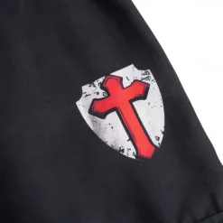 Men's Cross Halloween Costumes Shorts Mid Waist Vacation Fashion Streetwear Outdoor Casual Holiday Side Pockets Drawstring Designer Clothing Apparel