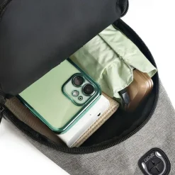 Men's Crossbody Sling Bag with USB Charging Port - Large Capacity, Multi-Pocket Back to School Shoulder Bag