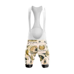 Men's Cycling Bib Shorts 3D Padded Shorts Bike Shorts Bottoms Semi-Form Fit Mountain Bike MTB Road Bike Cycling Sports Breathable Quick Dry Moisture Wicking Comfortable Black Yellow Lycra Clothing