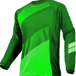 Men's Cycling Jersey Downhill Jersey Dirt Bike Jersey Long Sleeve Mountain Bike MTB Road Bike Cycling Winter Black Yellow Red Patchwork Bike Jersey Thermal Warm UV Resistant Breathable Quick Dry Back