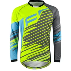 Men's Cycling Jersey Downhill Jersey Dirt Bike Jersey Animal Cow Patterned Long Sleeve Bike Jersey Top with 3 Rear Pockets Mountain Bike MTB Road Bike Cycling UV Resistant Quick Dry Back Pocket