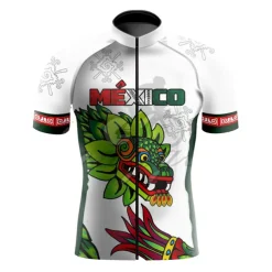 Men's Cycling Jersey Dragon Funny Short Sleeve Bike Jersey Top with 3 Rear Pockets Mountain Bike MTB Road Bike Cycling Quick Dry Reflective Strips Back Pocket Moisture Wicking Sports Black White Green