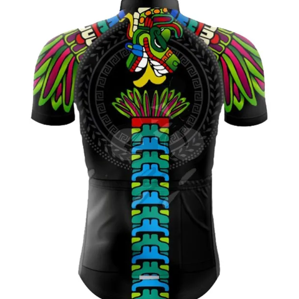 Men's Cycling Jersey Dragon Funny Short Sleeve Bike Jersey Top with 3 Rear Pockets Mountain Bike MTB Road Bike Cycling Quick Dry Reflective Strips Back Pocket Moisture Wicking Sports Black White Green