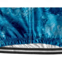 Men's Cycling Jersey Gradient Camo / Camouflage Short Sleeve Bike Tee Tshirt Jersey with 3 Rear Pockets Mountain Bike MTB Quick Dry Anatomic Design Wicking Breathable Sports Black Blue Green Clothing