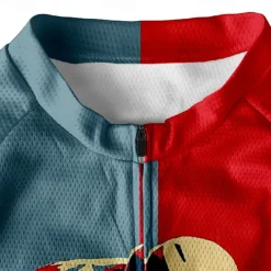 Men's Cycling Jersey Graphic Short Sleeve Bike Tee Tshirt Jersey with 3 Rear Pockets Mountain Bike MTB Quick Dry Anatomic Design Wicking Breathable Sports Navy Blue Blue Clothing Apparel