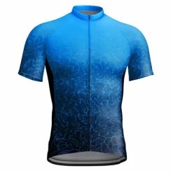 Men's Cycling Jersey Graphic Short Sleeve Bike Jersey Top with 3 Rear Pockets Mountain Bike MTB Road Bike Cycling Quick Dry Reflective Strips Back Pocket Moisture Wicking Sports Yellow Red Blue