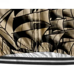 Men's Cycling Jersey Graphic Short Sleeve Bike Tee Tshirt Jersey Top with 3 Rear Pockets Mountain Bike MTB Quick Dry Breathable Sports Khaki Clothing Apparel