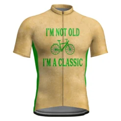 Men's Cycling Jersey Letter & Number Funny Short Sleeve Bike Tee Tshirt Jersey Top with 3 Rear Pockets Mountain Bike MTB Road Bike Cycling Quick Dry Reflective Strips Back Pocket Moisture Wicking