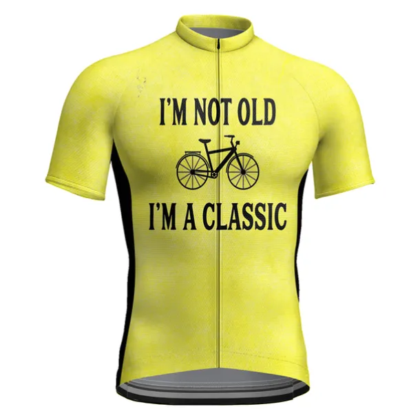 Men's Cycling Jersey Letter & Number Funny Short Sleeve Bike Tee Tshirt Jersey Top with 3 Rear Pockets Mountain Bike MTB Road Bike Cycling Quick Dry Reflective Strips Back Pocket Moisture Wicking