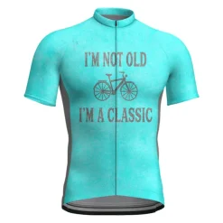 Men's Cycling Jersey Letter & Number Funny Short Sleeve Bike Tee Tshirt Jersey Top with 3 Rear Pockets Mountain Bike MTB Road Bike Cycling Quick Dry Reflective Strips Back Pocket Moisture Wicking