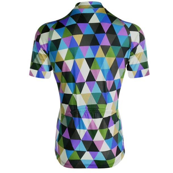 Men's Cycling Jersey Rainbow Plaid Checkered Patterned Short Sleeve Bike Jersey Top with 3 Rear Pockets Mountain Bike MTB Road Bike Cycling Quick Dry Front Zipper Back Pocket Sweat wicking Sports Red