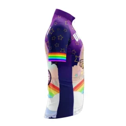 Men's Cycling Jersey Unicorn Funny Short Sleeve Bike Jersey Top with 3 Rear Pockets Mountain Bike MTB Road Bike Cycling Quick Dry Reflective Strips Back Pocket Moisture Wicking Sports Navy White